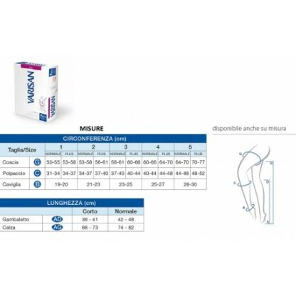 VARISAN TOP poliammide CL 2 MONOCOLLANT DX TG. 3 P.A. CORTO - immagine 2
