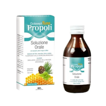 GOLASEPT TUSS PROPOLI SOLUZIONE ORALE ADULTI ZETA 150ML