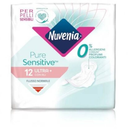 ASSORBENTI NUVENIA PURE SENSITIVE 12 ULTRA+GIORNO