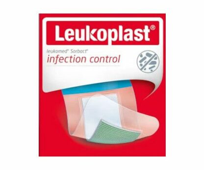 LEUKOPLAST LEUKOMED SORBACT Medicazione infection control 5x7,2cm