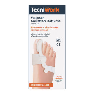 TecniWork VALGOSAN Correttore notturno per alluce valgo SINISTRO