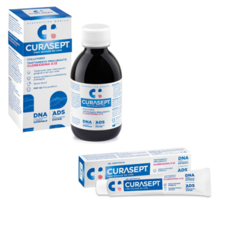 CURASEPT COLLUTORIO CLOREXIDINA 0,12 + DENTIFRICIO IN OMAGGIO