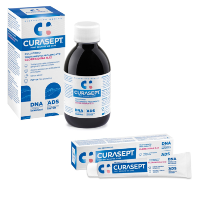 CURASEPT COLLUTORIO CLOREXIDINA 0,12 + DENTIFRICIO IN OMAGGIO