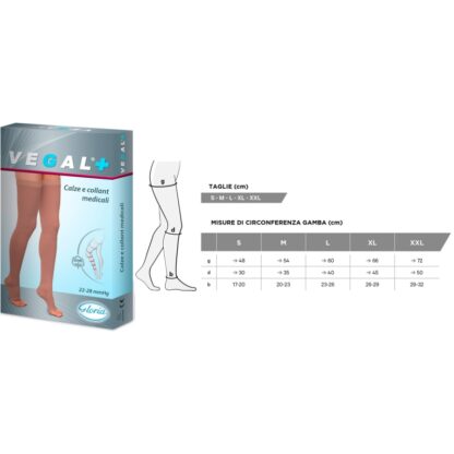 VEGAL+ 22-28 mmHg MONOCOLLANT SINISTRO L
