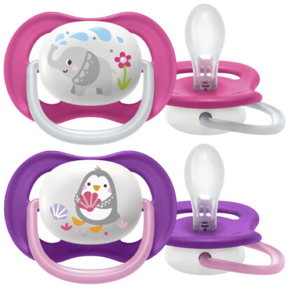 PHILIPS AVENT 2 SUCCHIETTI ULTRA AIRCOLLECTION ANIMALI 6-18m - immagine 2