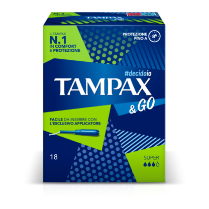 TAMPAX & GO SUPER 18 PZ