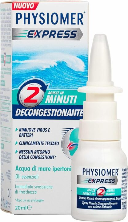 PHYSIOMER EXPRESS SPRAY NASALE 20ml