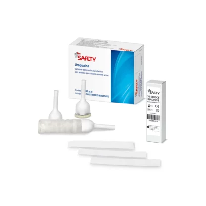 SAFETY UROGUAINE CATETERE ESTERNO PER SACCHE RACCOLTA URINE 30 PZ
