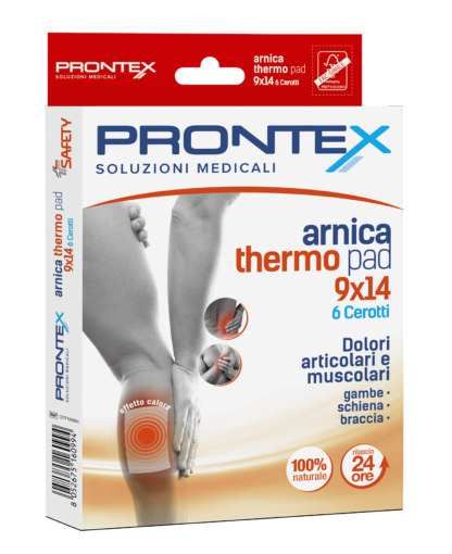 PRONTEX ARNICA THERMO PAD 9x14 PEZZI 6